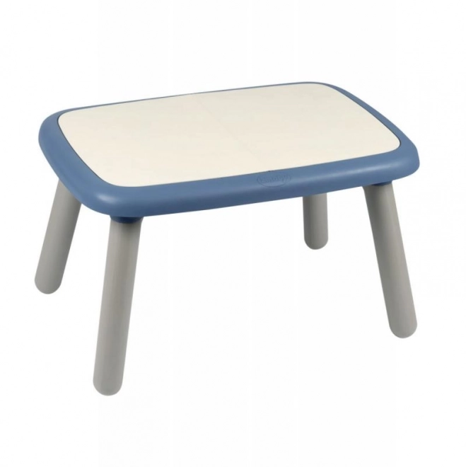 Children's Table with Blue Edge