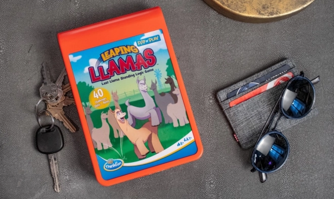 Thinkfun Flip & Play Jumping Llamas Game