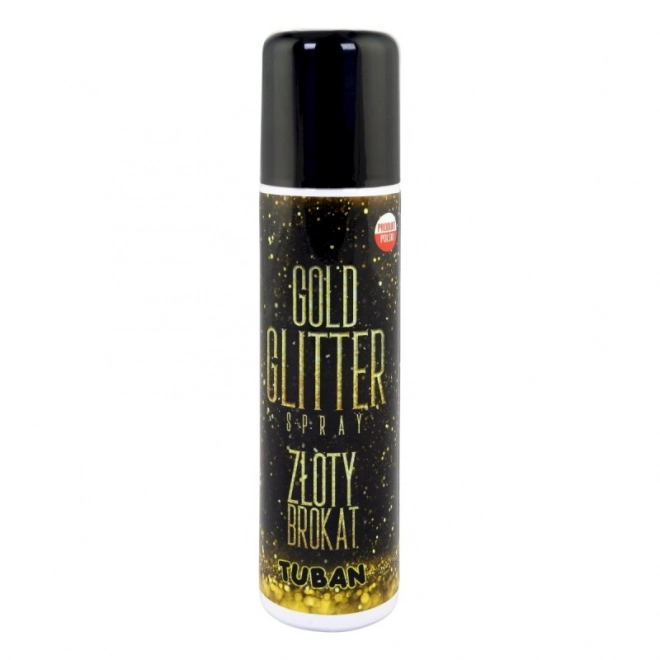 Spray doré à paillettes 150 ml