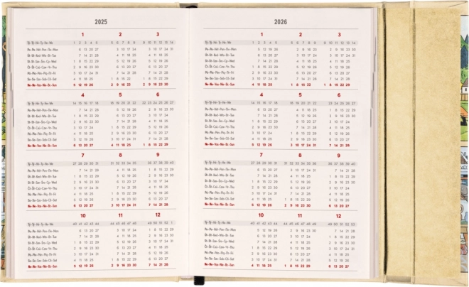 Notique Weekly Magnetic Diary Josef Lada 2025