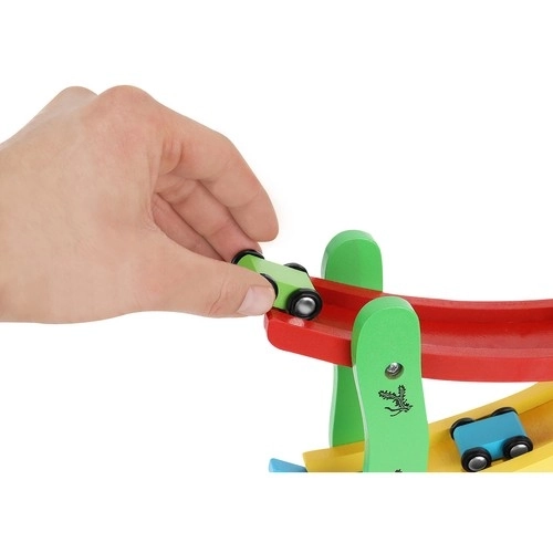 Wooden Slide Track for Toy Cars