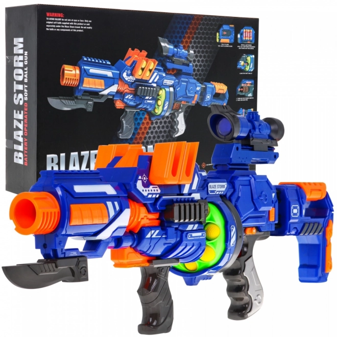 Teen Toy Gun Blaze Storm with Foam Darts