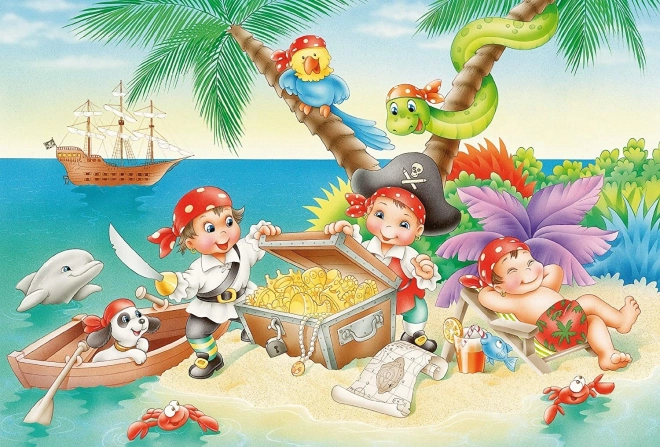 Schmidt Puzzle Pirates 3x48 Pieces