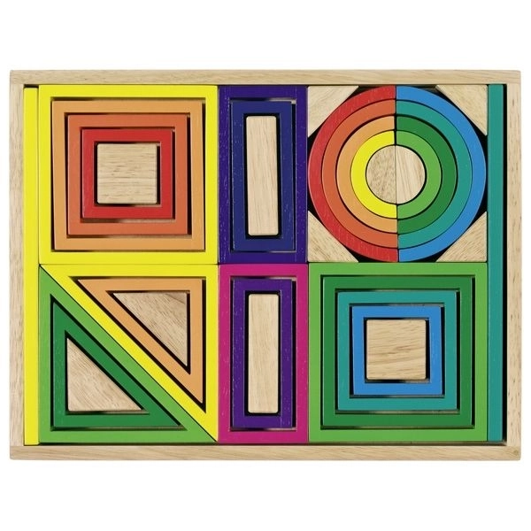 Spatial Rainbow Blocks