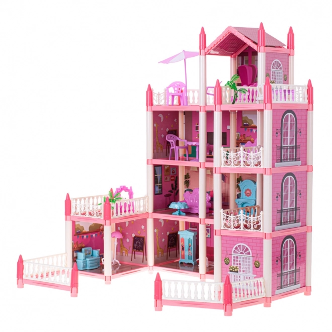 Pink Dollhouse Villa DIY