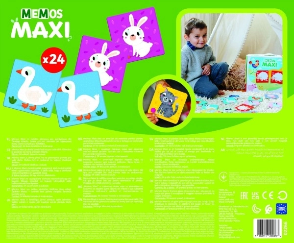 Trefl Farm Animals Memory Game