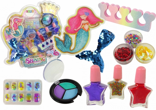 Makeup and Nail Art Mermaid Set