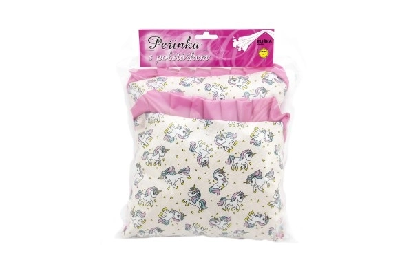 Doll Bedding Set with Pillow and Mat