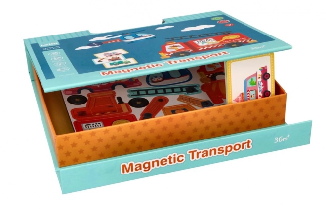 Magnetic Vehicle Puzzle