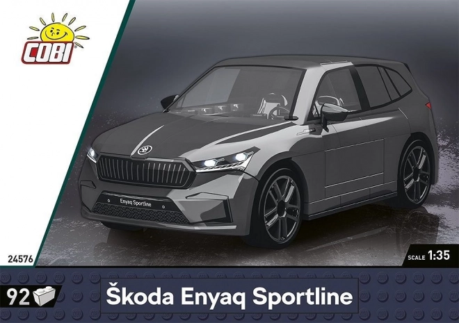 Škoda Enyaq Sportline Building Blocks Set