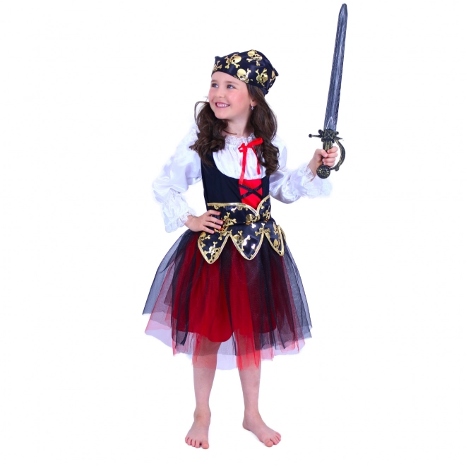 Pirate Girl Costume with Headscarf