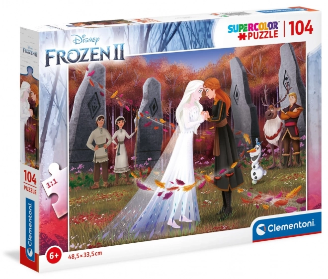 Frozen 2 Sisters Puzzle 104 Pieces