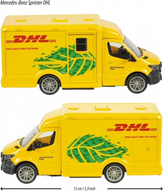 Majorette Mercedes-Benz DHL Van