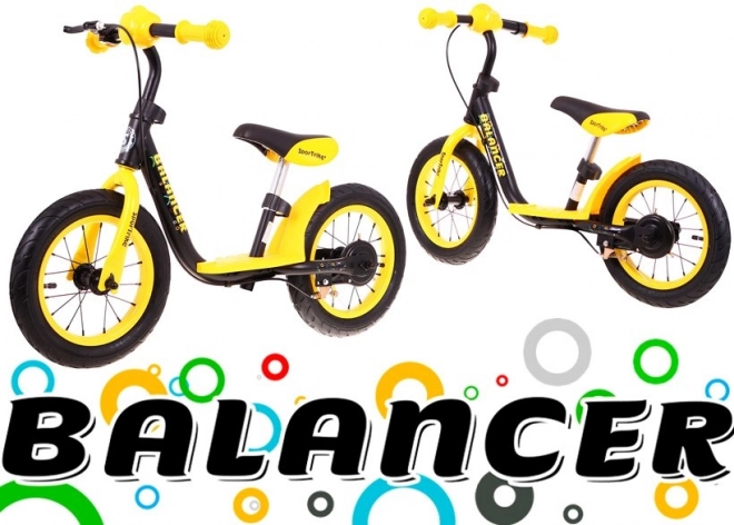 Balance Bike for Kids Yellow