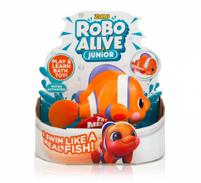 Floating Animal Figures - Robo Alive Duck Crocodile Fish