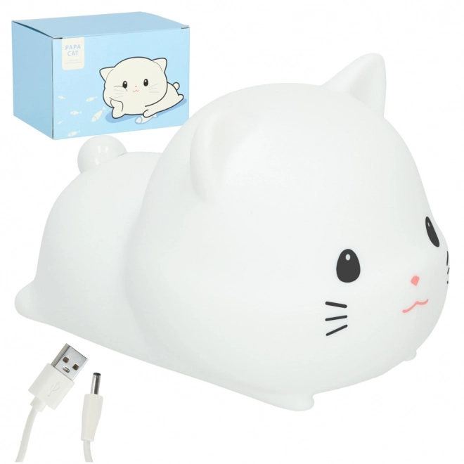 Children's LED Night Light Cat Design