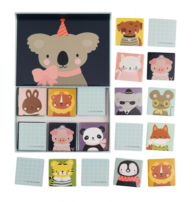 Animal Friends Memory Game