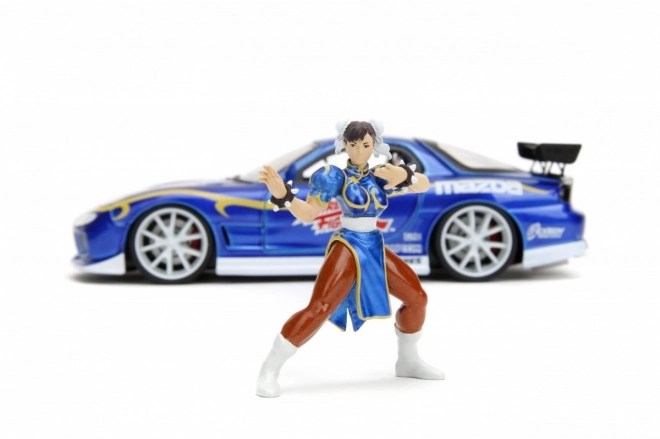 Street Fighter 1993 Mazda RX7 Model by Jada Toys