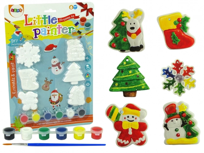 Plaster Casting Painting Set - Holiday Edition