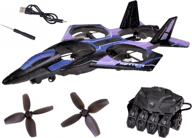 Fun flying drone with colorful LEDs
