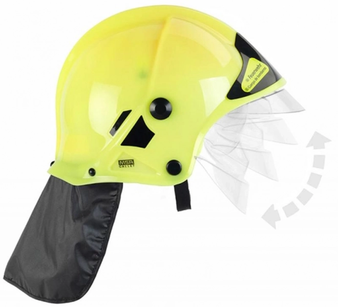 Firefighter Helmet, Yellow