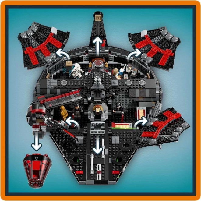 Dark Falcon Lego Star Wars Set