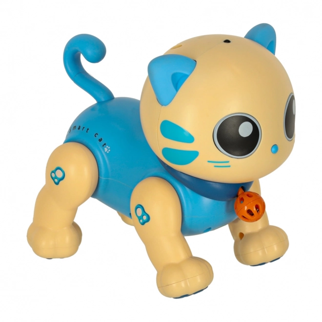 Blue Remote Control Interactive Cat Robot