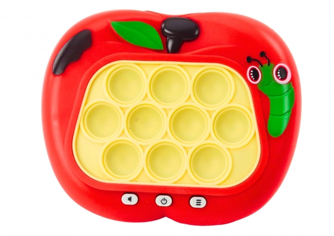 Red Pop-It Apple Sensory Game Console