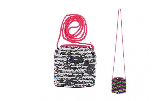 Colorful Sequin-changing Pink Handbag