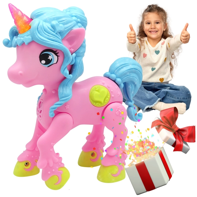 Little unicorn light and sounds toy