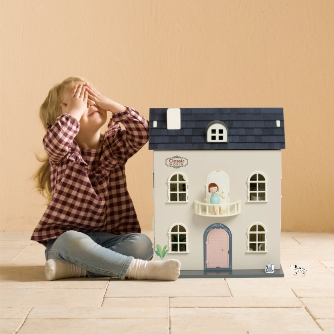 CLASSIC WORLD Casa delle Bambole in Legno Vintage