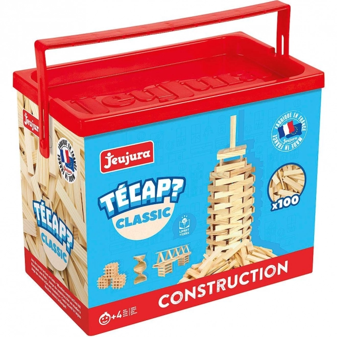 Jeujura Wooden Building Blocks Set