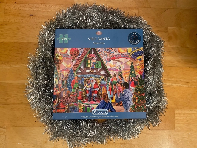 Gibsons Santa Visit Puzzle 1000 Pieces