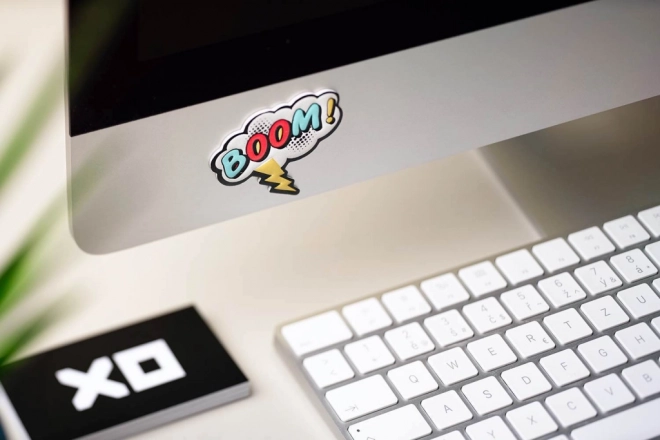 Comic Book Bubble Stickers