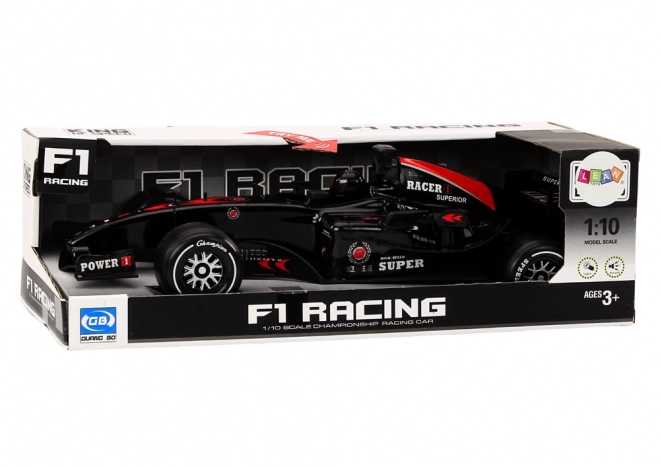 Race Car F1 with Drive 1:10 Black with Sounds