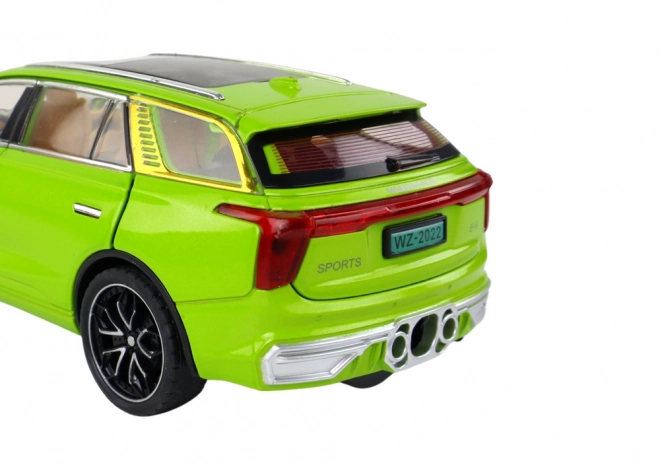 RC Model Car Aluminum Green