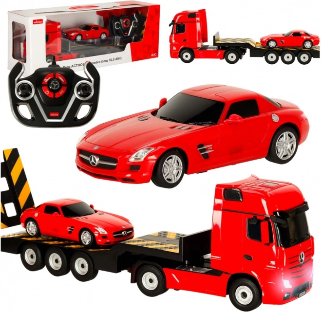 Remote-controlled Mercedes-Benz Actros car