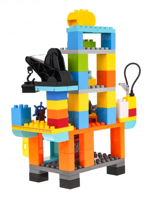 Construction Blocks Workshop for Kids 3+ with Car, Tools, and Accessories