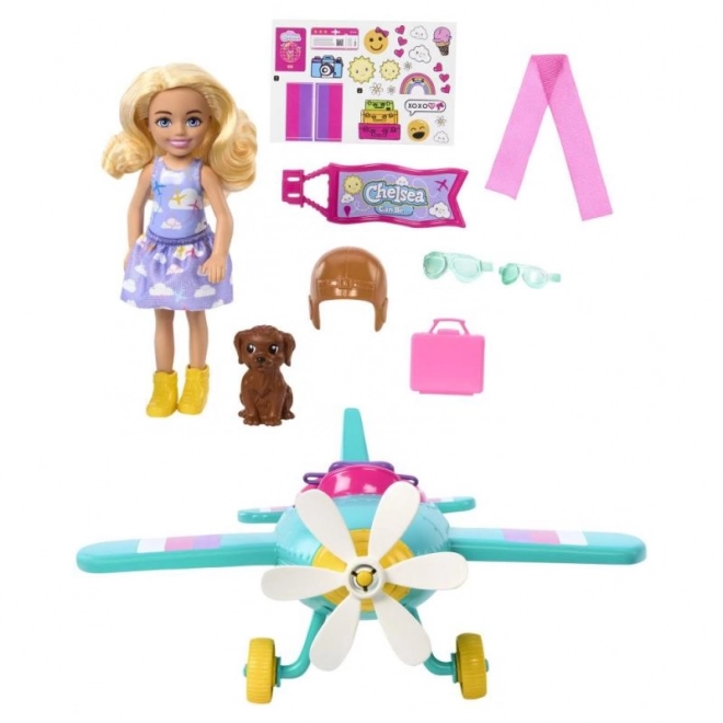 Barbie Chelsea and Airplane Playset