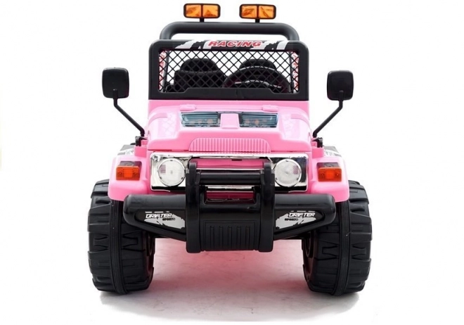 Pink Battery-Powered Car for Kids