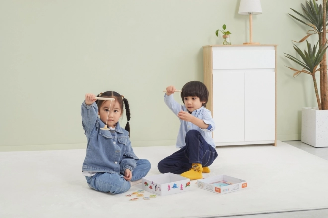 Wooden Magnetic Fishing Game