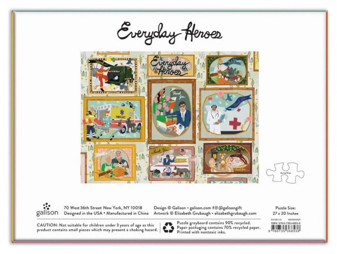 Everyday Heroes Puzzle 1000 Pieces