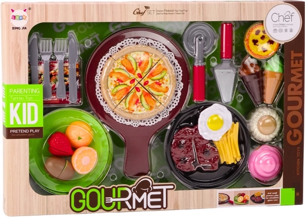 Complete gastronomische set voor restaurantspel