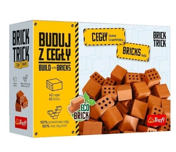 Trefl Brick Trick Short Brick Set 40 Pieces