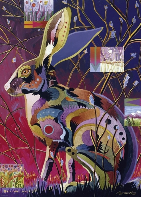 Puzzle 1000 pezzi - Animali Rari: Coniglio
