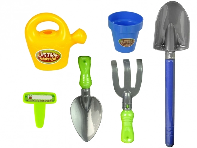 Kids Garden Tool Set with Bucket, Shovel and Watering Can