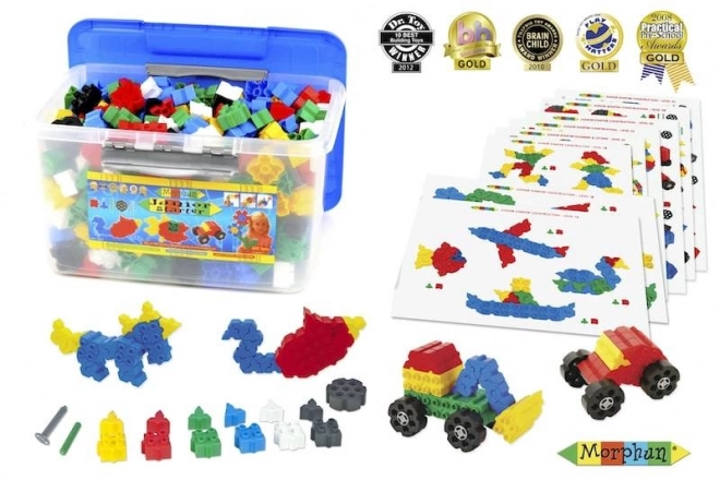 Mega building block set Morphun Starter, 600 pieces