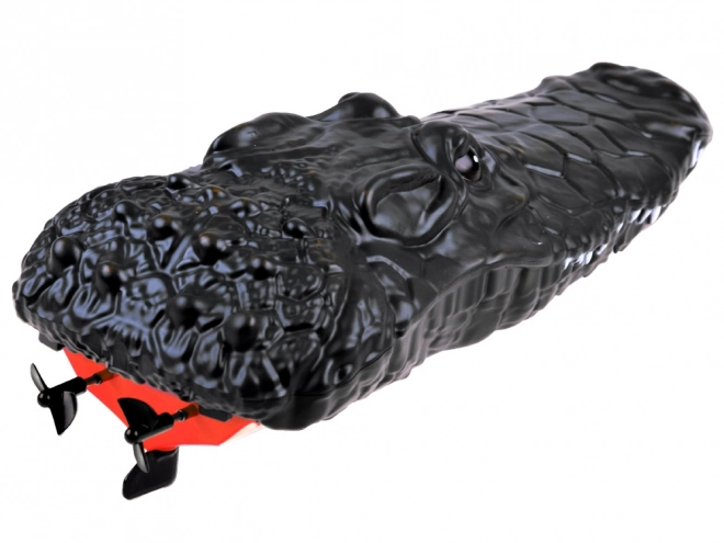 Remote-Controlled Crocodile Boat – Red