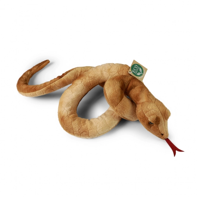 Plush Brown Snake 90cm Eco-Friendly