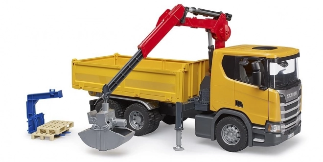 Scania teherautó emelőkarral